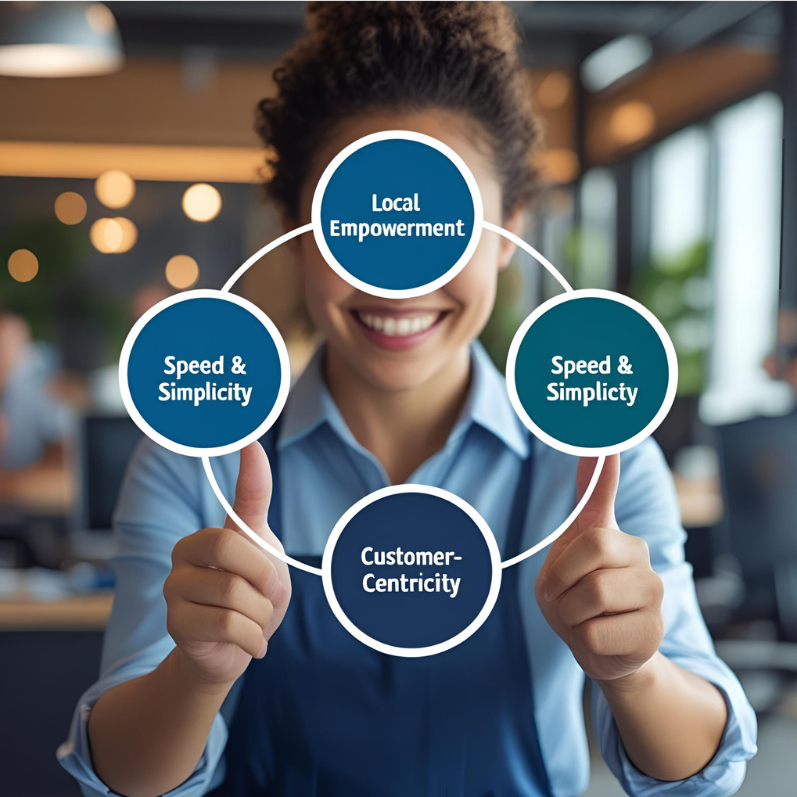 Team collaboration and local grocery stores